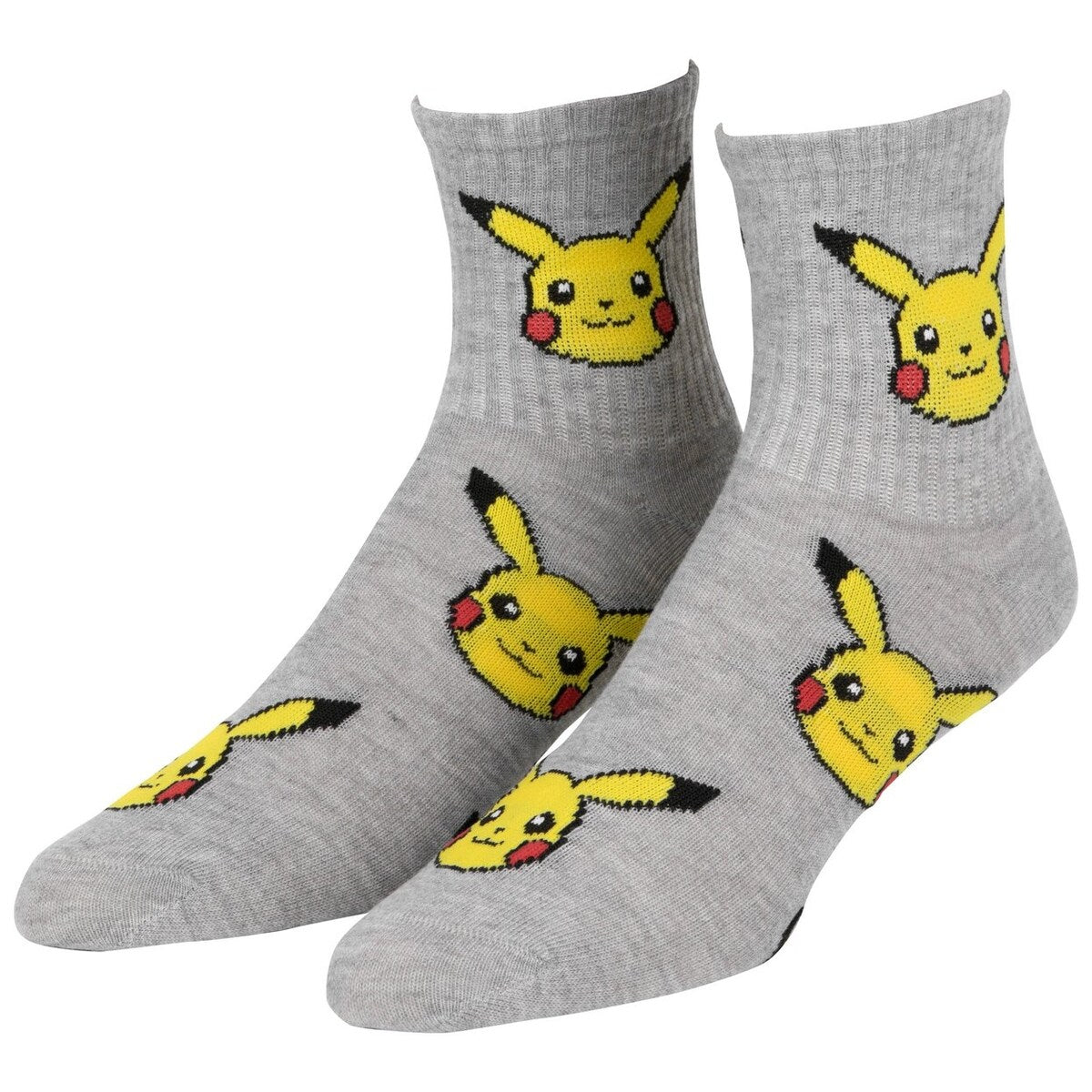 Pokemon Pikachu And Eevee Womens Crew Socks 2Pack