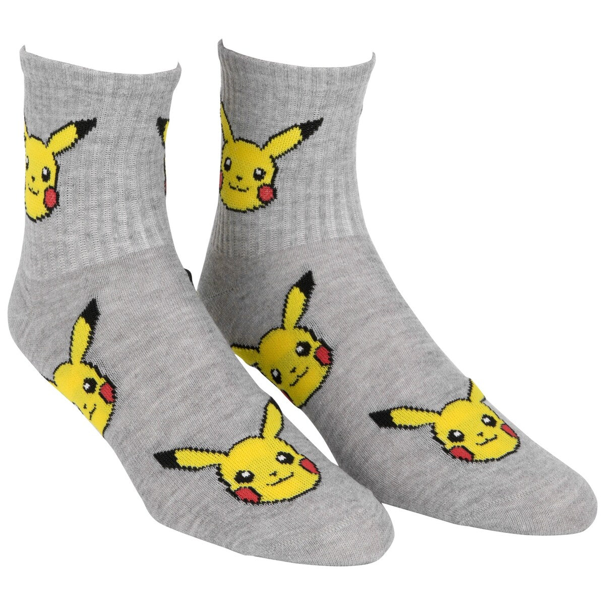 Pokemon Pikachu And Eevee Womens Crew Socks 2Pack