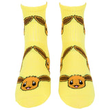 Pokemon Pikachu And Eevee Womens Crew Socks 2Pack