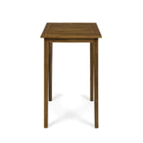 Polaris Outdoor 26" Square 3 Piece Wood and Wicker Bar Height Set by Christopher Knight Home