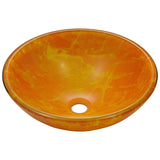 Polaris Sinks Goldtone and Yellow/ Chrome 4-piece Bathroom Ensemble