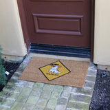 Rubber-Cal "Beware of Dog Doormats" Dog Welcome Mat, 18 x 30-Inch