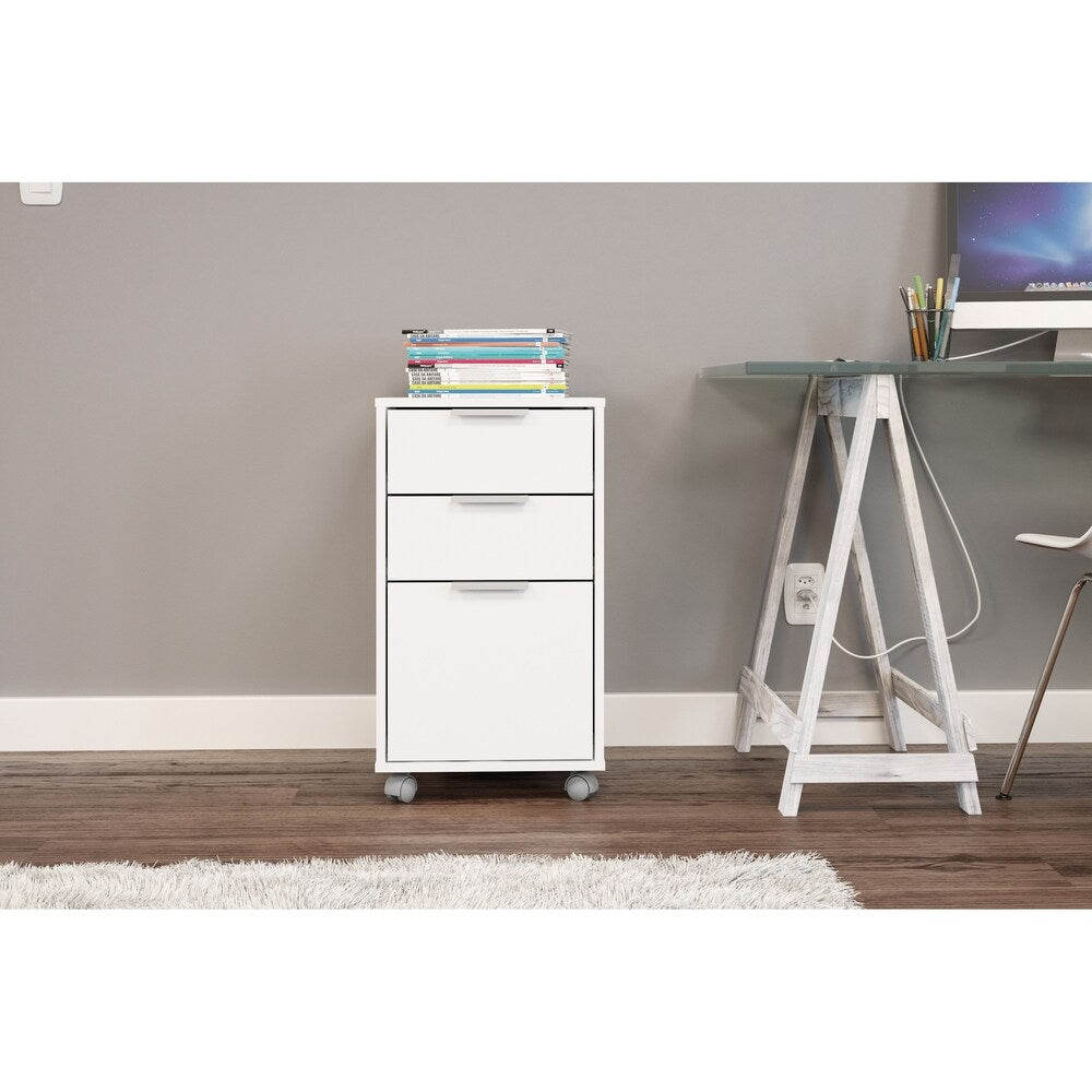 Polifurniture Durban 3-drawer File Cabinet