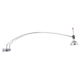 Polished Chrome Stainless Steel Antenna Lamp