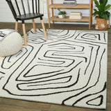 Pollock Modern Abstract Area Rug
