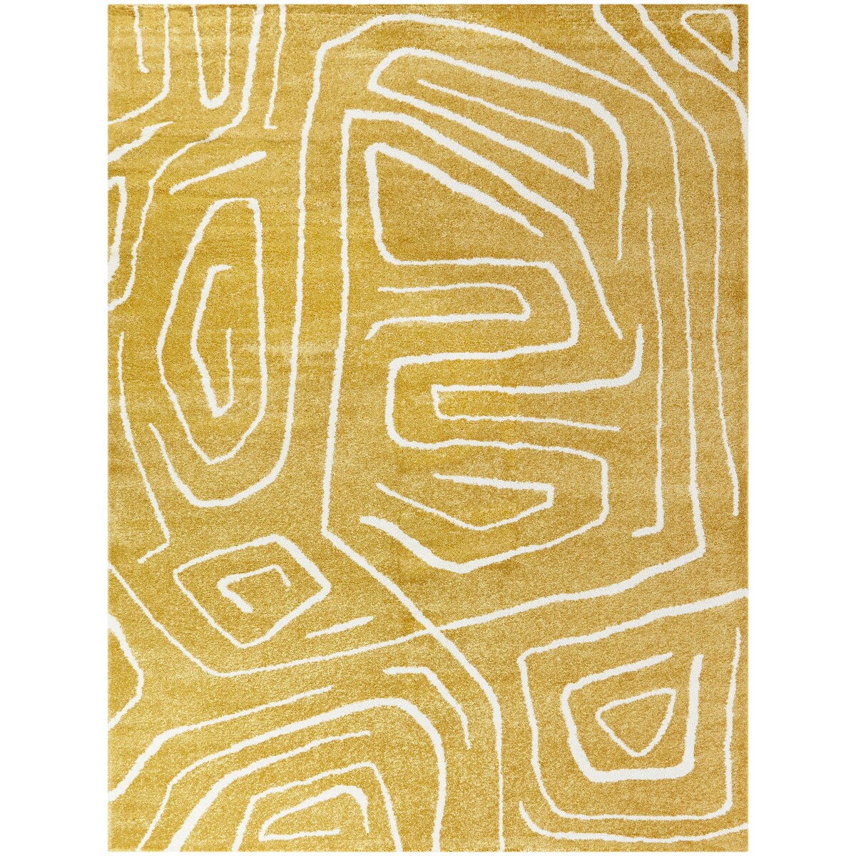Pollock Modern Abstract Area Rug