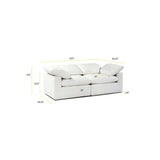 Poly and Bark 2-Seat Aspen Modular Sofa