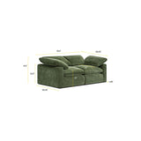 Poly and Bark 2-Seat Aspen Modular Sofa