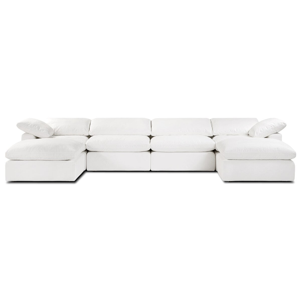Poly and Bark 6-Seat Aspen Modular U-Sectional
