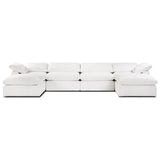 Poly and Bark 6-Seat Aspen Modular U-Sectional