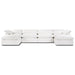 Poly and Bark 6-Seat Aspen Modular U-Sectional