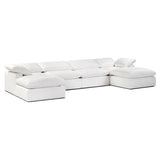 Poly and Bark 6-Seat Aspen Modular U-Sectional