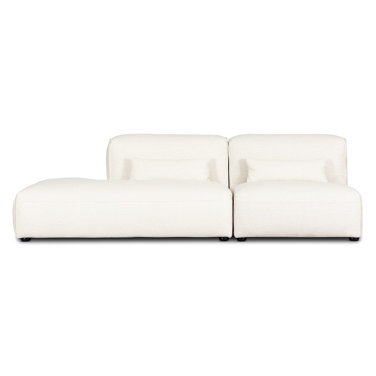 Poly and Bark Infina Left Armless Modular 2 Piece Sofa