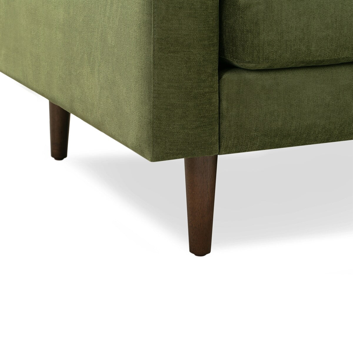 Poly & Bark Napa 72" Velvet Fabric Apartment Sofa