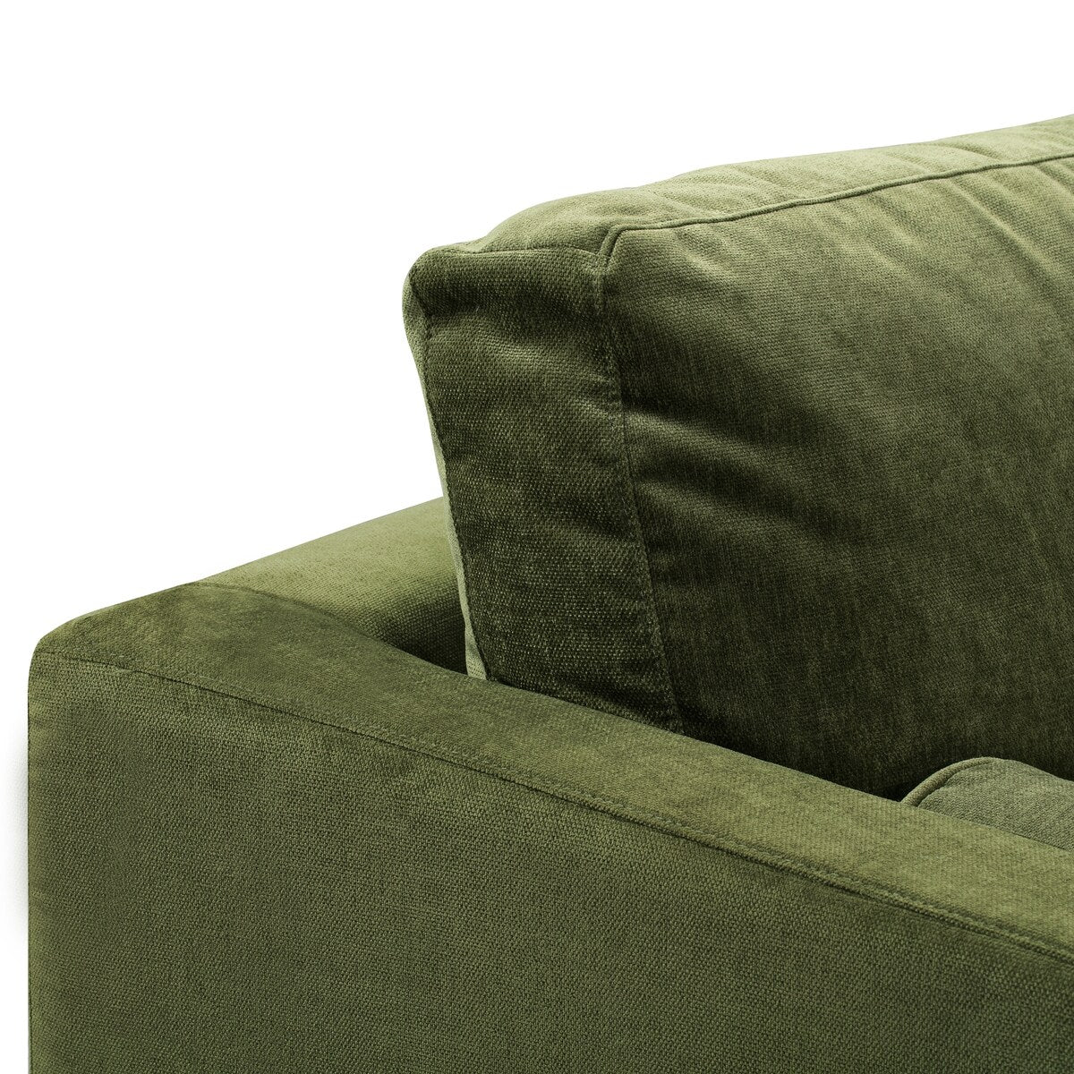 Poly & Bark Napa 72" Velvet Fabric Apartment Sofa