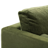 Poly & Bark Napa 72" Velvet Fabric Apartment Sofa