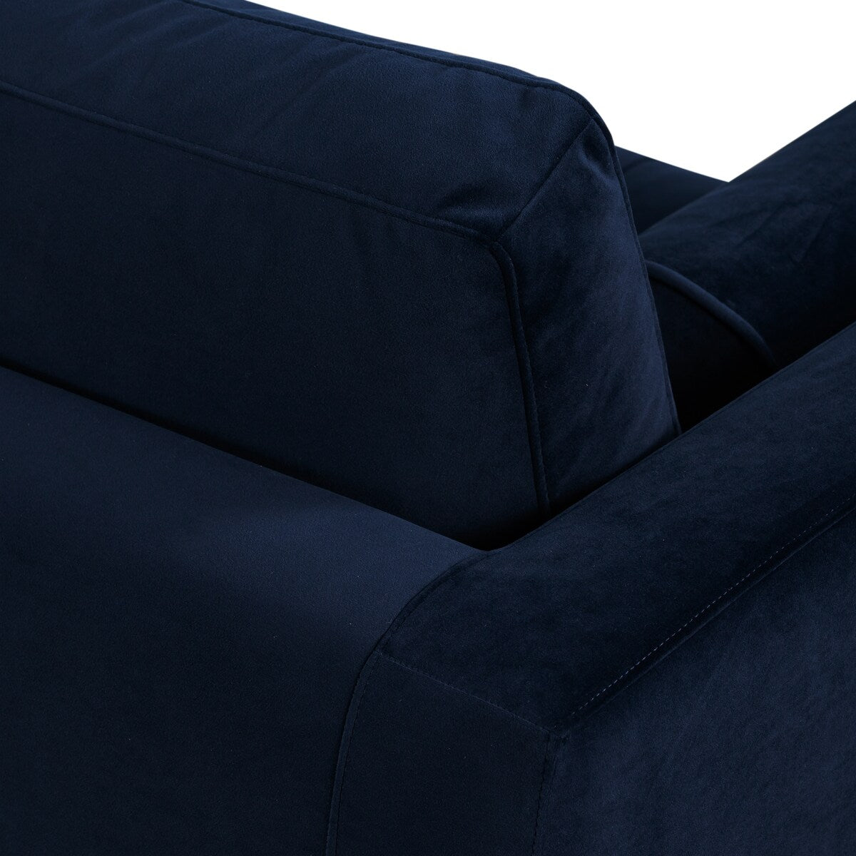 Poly & Bark Napa 72" Velvet Fabric Apartment Sofa