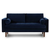 Poly & Bark Napa 72" Velvet Fabric Apartment Sofa