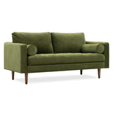 Poly & Bark Napa 72" Velvet Fabric Apartment Sofa