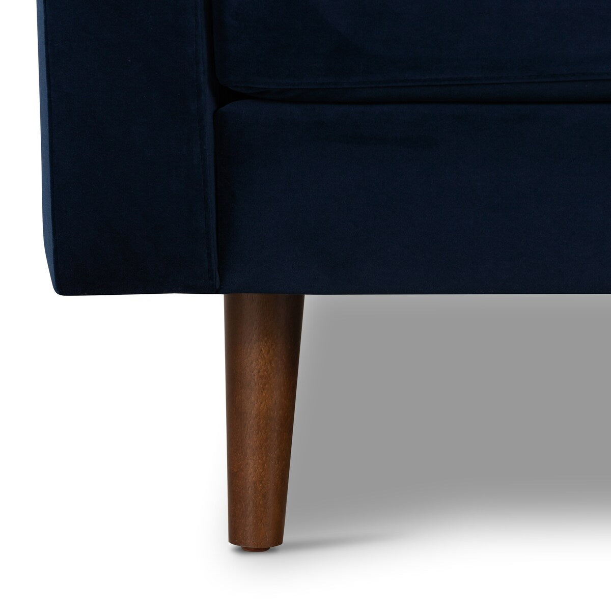 Poly & Bark Napa 72" Velvet Fabric Apartment Sofa
