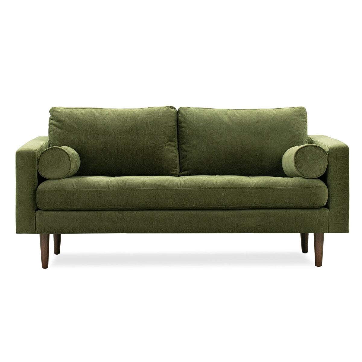 Poly & Bark Napa 72" Velvet Fabric Apartment Sofa