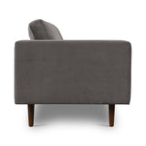 Poly & Bark Napa 72" Velvet Fabric Apartment Sofa