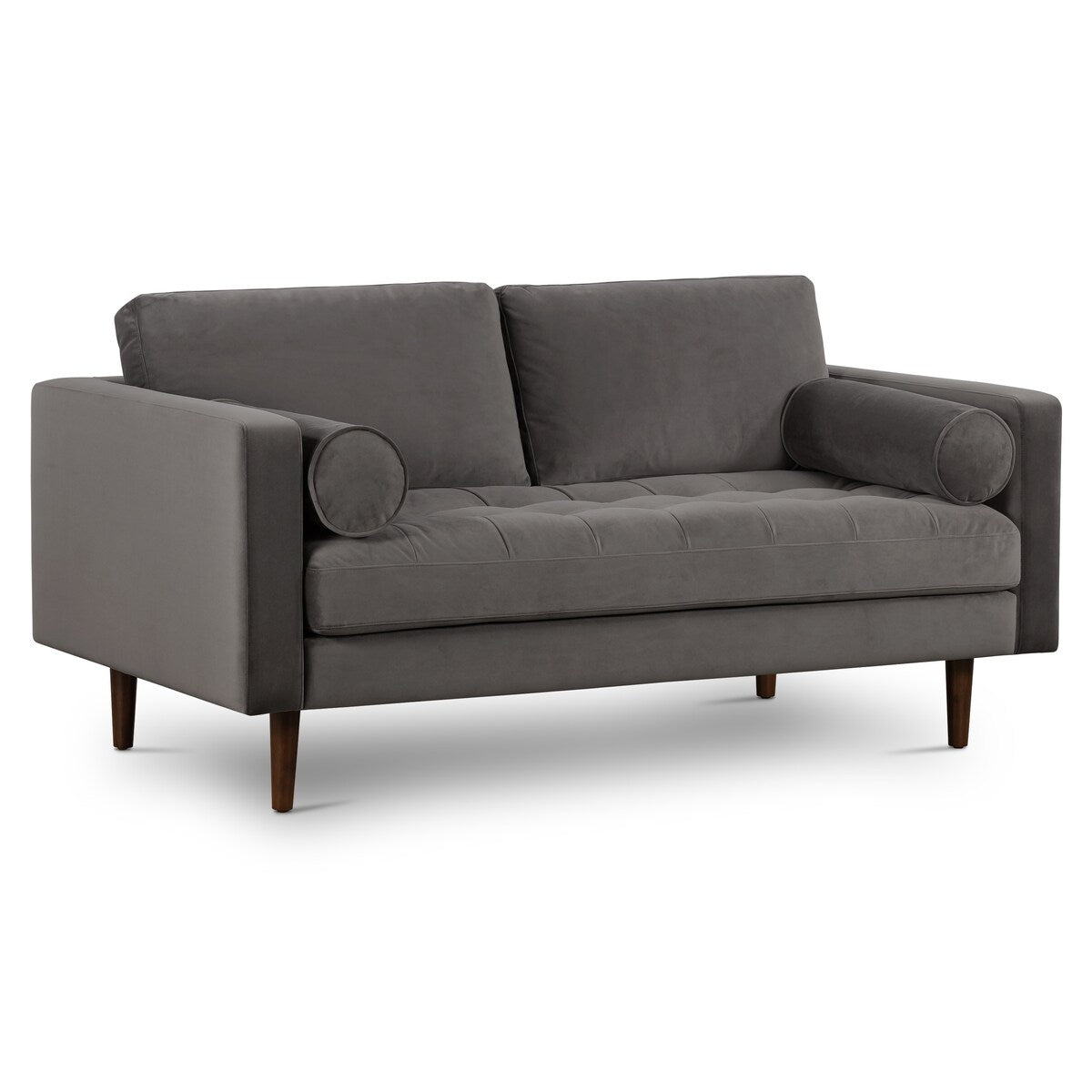 Poly & Bark Napa 72" Velvet Fabric Apartment Sofa