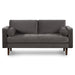 Poly & Bark Napa 72" Velvet Fabric Apartment Sofa