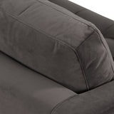 Poly & Bark Napa 72" Velvet Fabric Apartment Sofa