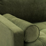 Poly & Bark Napa 72" Velvet Fabric Apartment Sofa