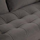 Poly & Bark Napa 72" Velvet Fabric Apartment Sofa