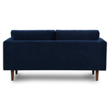 Poly & Bark Napa 72" Velvet Fabric Apartment Sofa