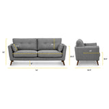 Poly and Bark Rina 74" Apartment Sofa