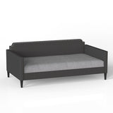 Polyester twin daybed, Gray
