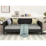 Polyester twin daybed, Gray