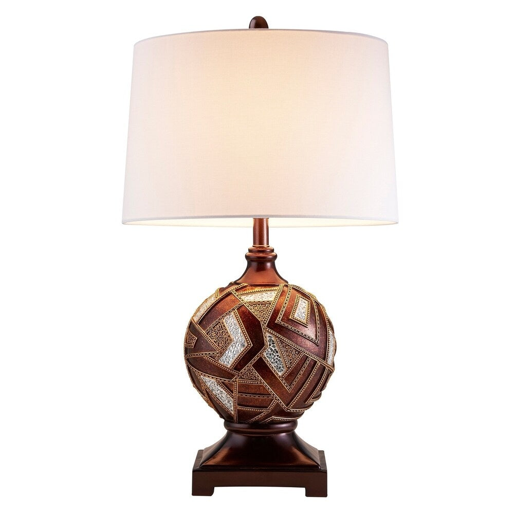 29.75"H Polymosaic Table Lamp