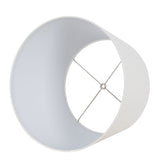 Polyresin 30" Table Lamp with Linen Shade, Antique White