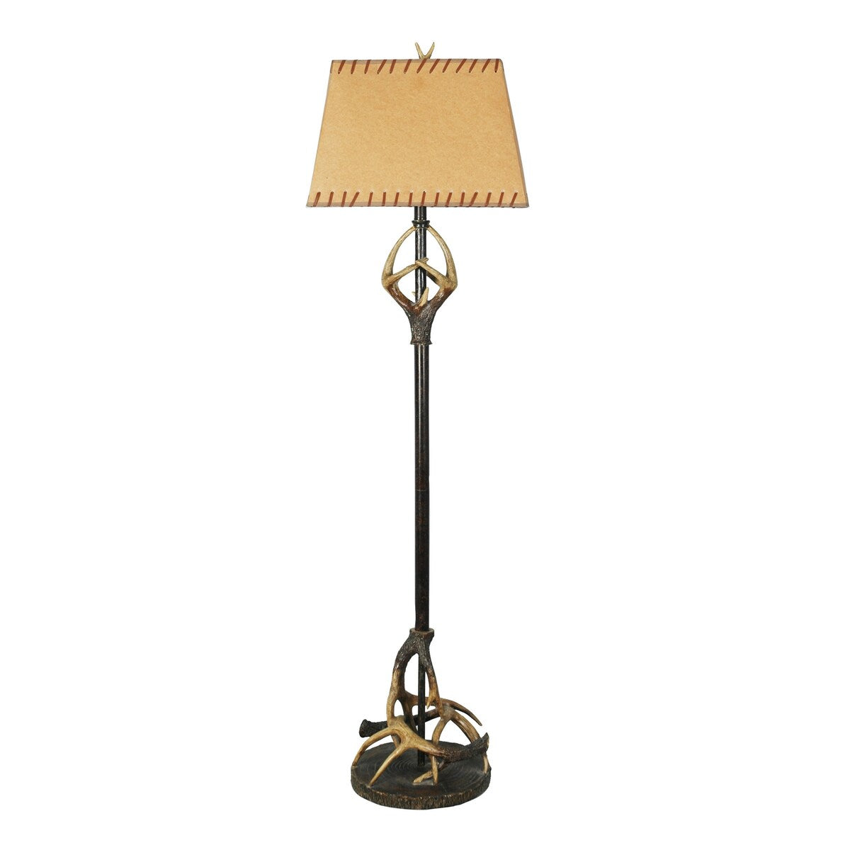 Polyresin Antler Floor Lamp