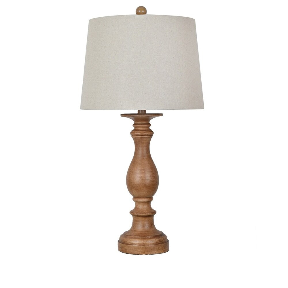 Polyresin Table Lamp - N/A