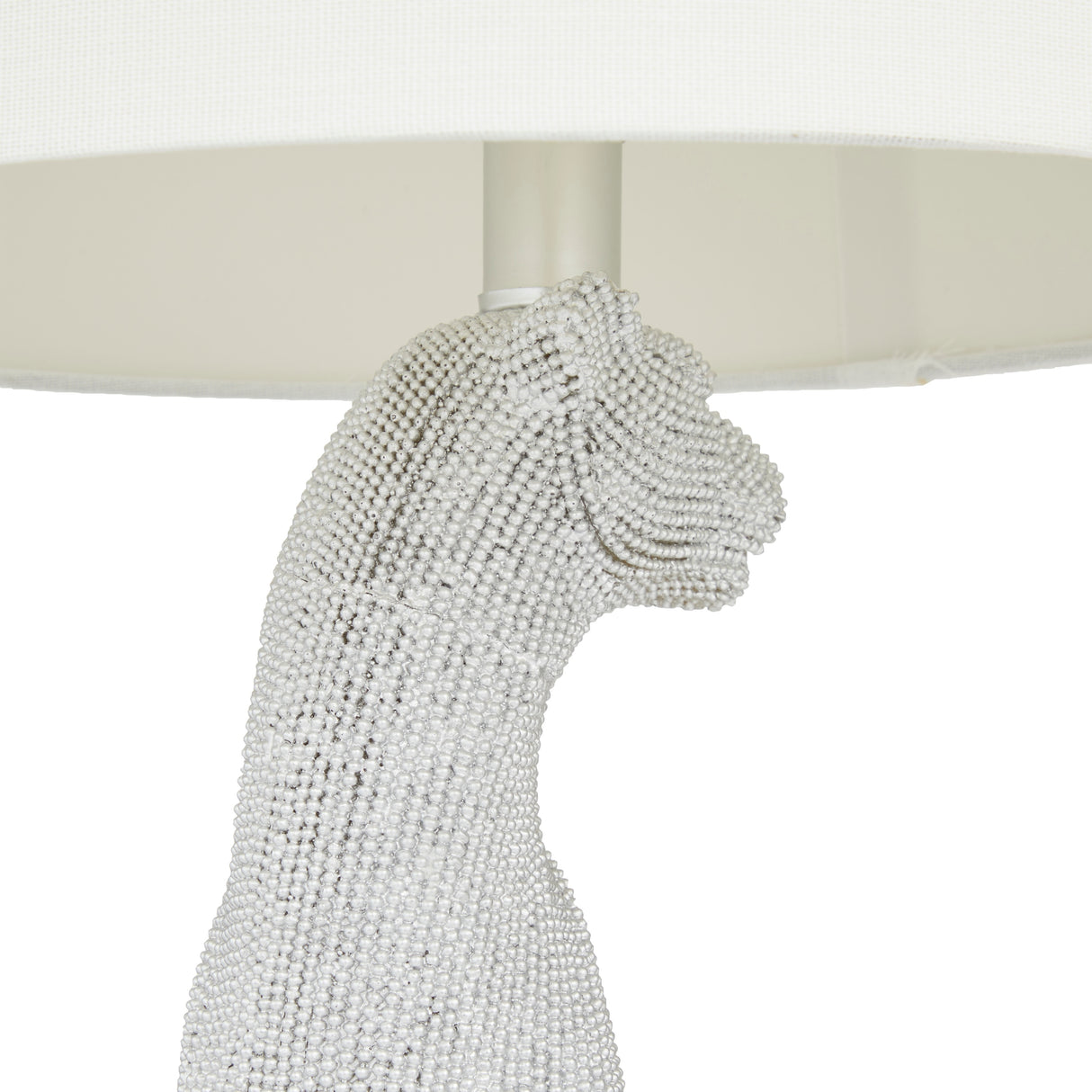 Polystone Leopard Table Lamp - Set of 2 Silver or Gold - Roche River Decor