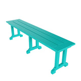 Polytrends Laguna Hdpe All Weather Outdoor Patio 65" Bench