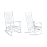 Polytrends Laguna Hdpe All Weather Outdoor Patio Rocking Chair (Set of 2)