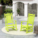 Polytrends Laguna Hdpe All Weather Outdoor Patio Rocking Chair (Set of 2)