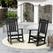 Polytrends Laguna Hdpe All Weather Outdoor Patio Rocking Chair (Set of 2)