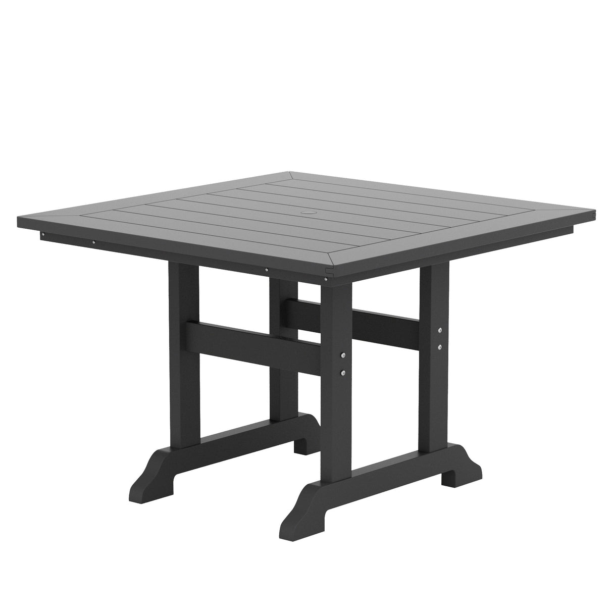 Polytrends Laguna Hdpe All Weather Outdoor Patio 43" Square Dining Table
