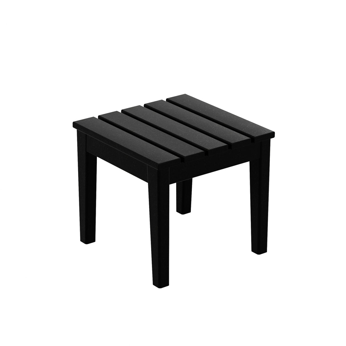 Polytrends Shoreside Modern 12-Piece Folding Adirondack Chair With Ottoman And Side Table