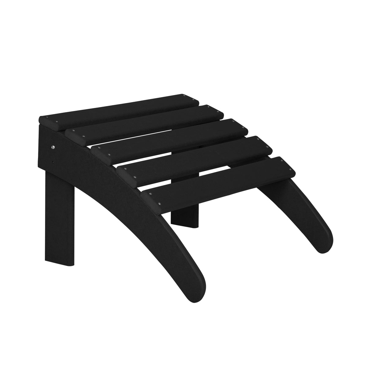 Polytrends Shoreside Modern 12-Piece Folding Adirondack Chair With Ottoman And Side Table