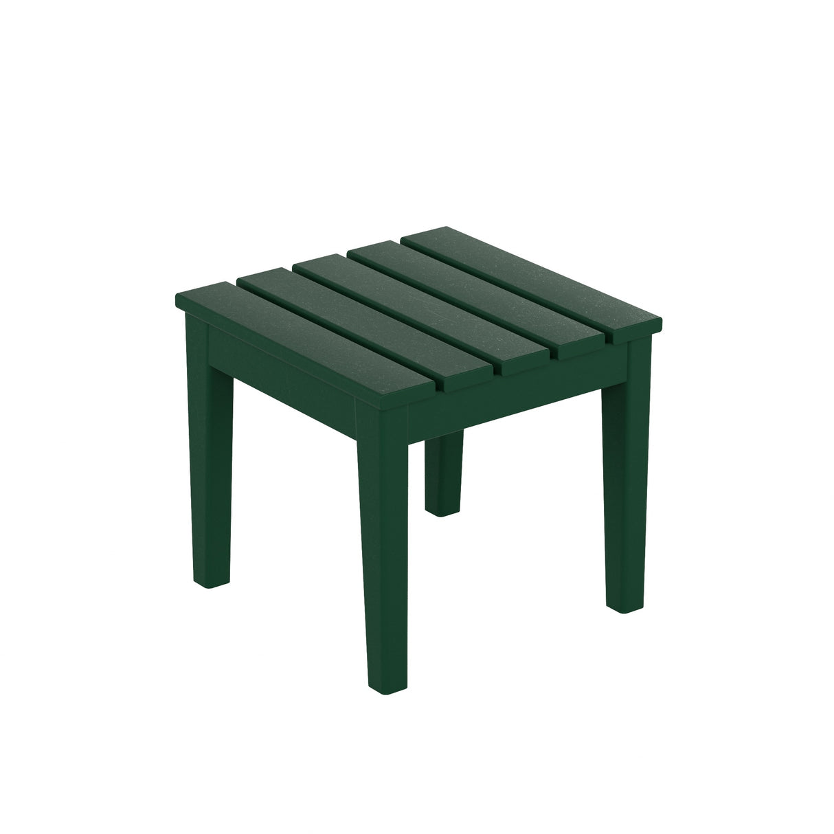 Polytrends Shoreside Modern 12-Piece Folding Adirondack Chair With Ottoman And Side Table