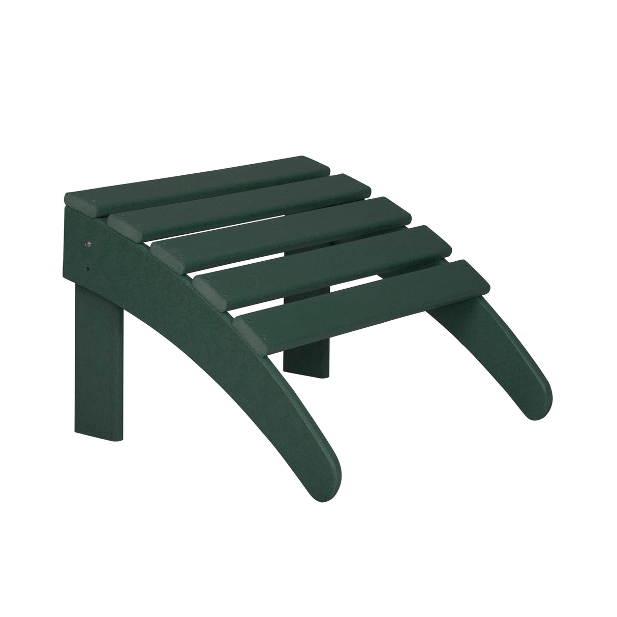 Polytrends Shoreside Modern 12-Piece Folding Adirondack Chair With Ottoman And Side Table