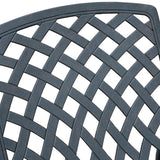 Poolside Reclining Chaise Lounge Patio ArmChair with Wheels & Cushion